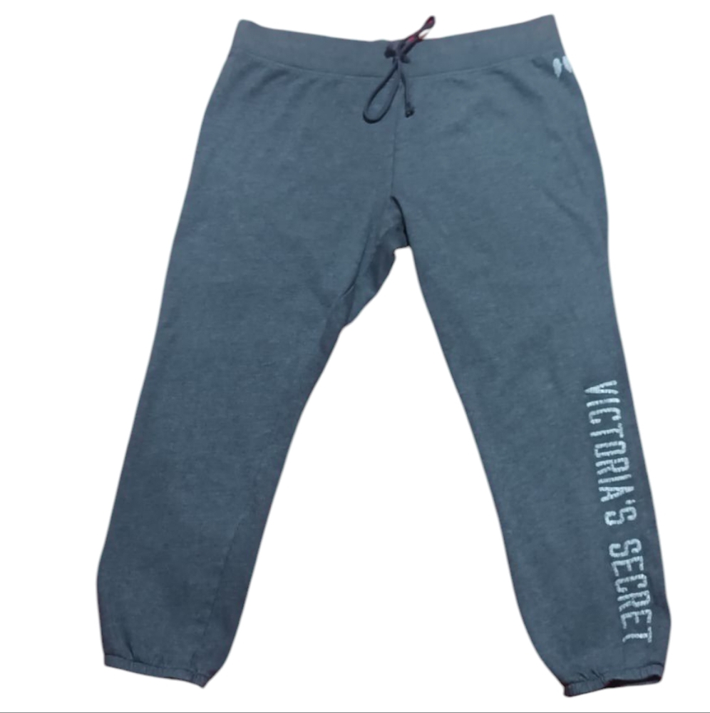 Victoria's Secret Charcoal Gray Jogger Track Pants